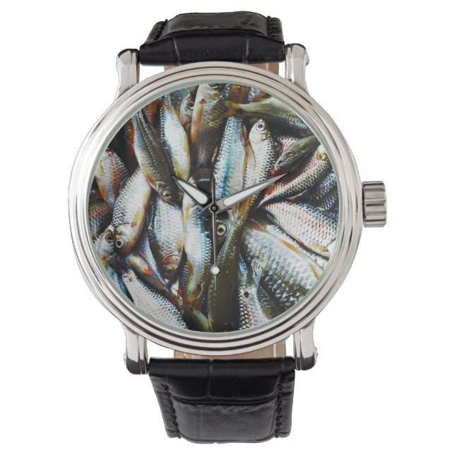 Montre Petit poisson blanc (devant)