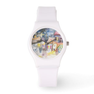 Montre Petite ville la nuit