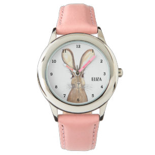 Montre Petites filles lapin rose lapin lapin animal enfan
