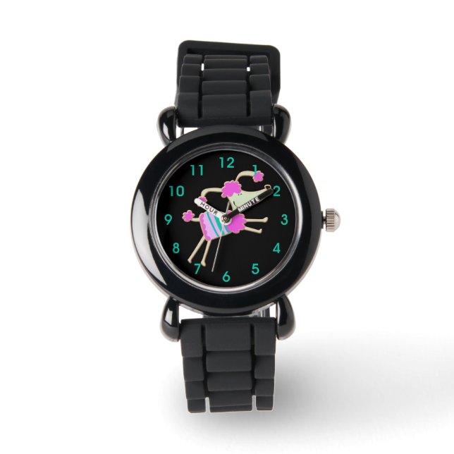 Montre Petits canicules roses (Recto)