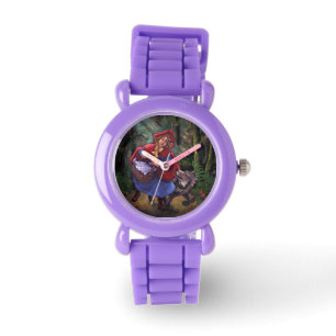 Montre Peu de capuchon rouge
