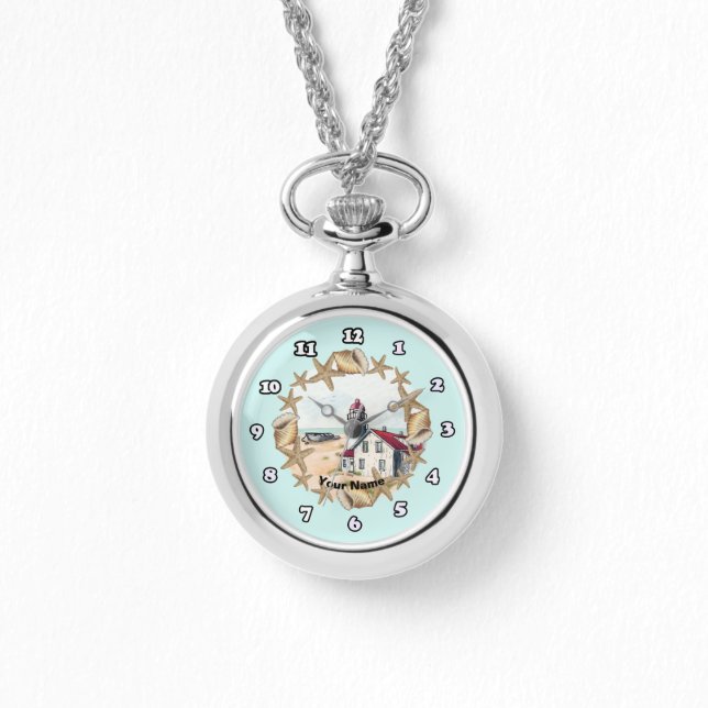 Montre Phare Coquillage  (Recto)