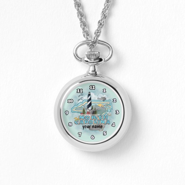 Montre phare de Caroline du Nord (Recto)