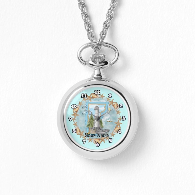 Montre Phare de coquilles du Vermont  (Recto)