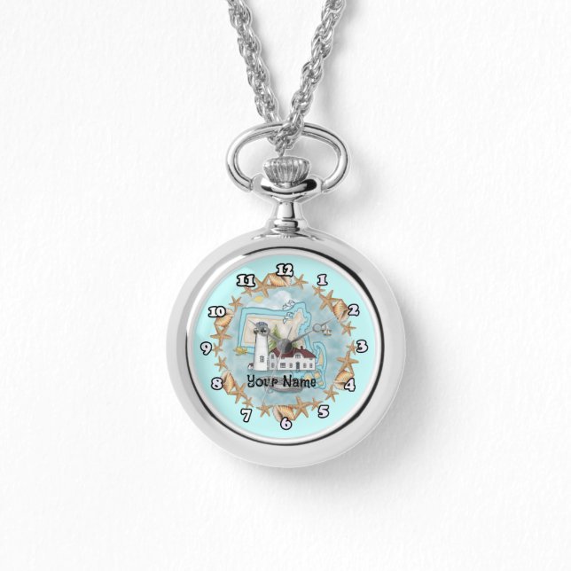 Montre Phare de Massachusetts Coquilles (Recto)