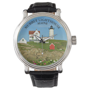 Montre Phare de protubérance, eWatch de Neddick Maine de
