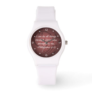 Montre Philippiens 4:13 Verse de la Bible chrétienne