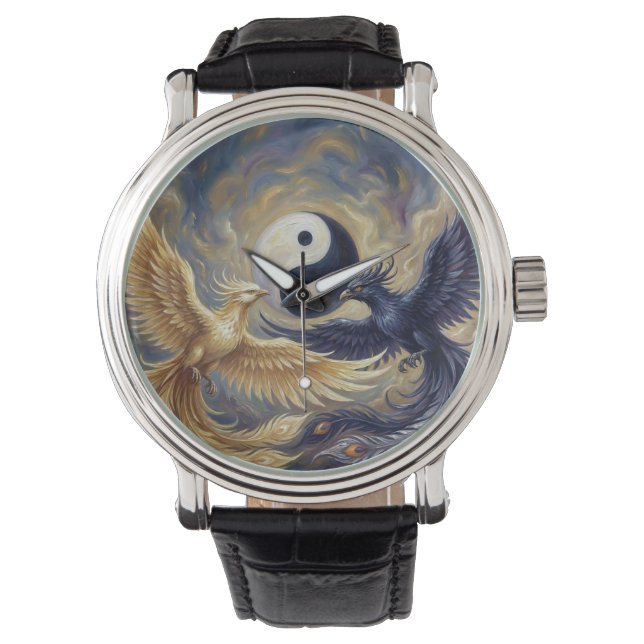 Montre Phoenix Balance Yin Yang (devant)