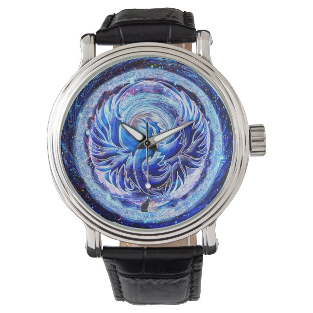 Montre Phoenix bleu (devant)