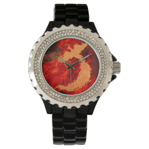 Montre Phoenix et feu