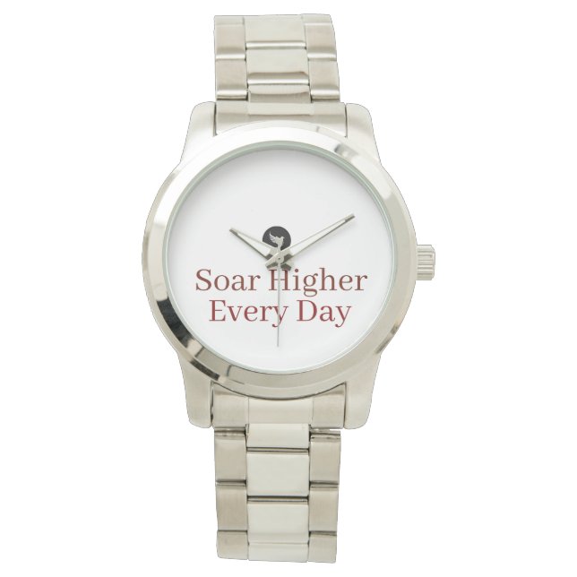 Montre Phoenix renaissant des cendres Inspirant  (devant)