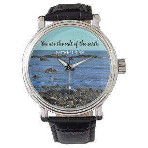 Montre Photo Atlantic Ocean Bible Verse Encouragement