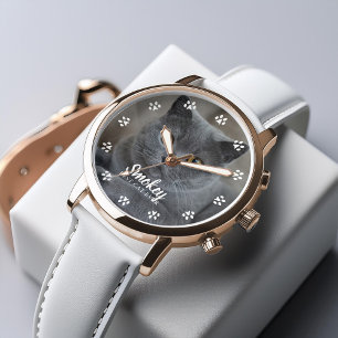 Montre Photo Cat personnalisée