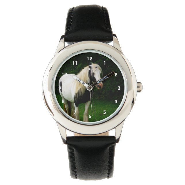 Montre Photo de cheval tzigane (devant)