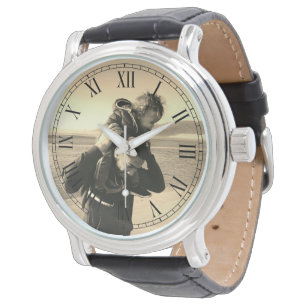 Montre Photo de coutume de style de sépia
