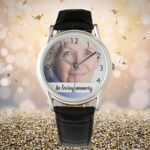 Montre Photo de la femme commémorative