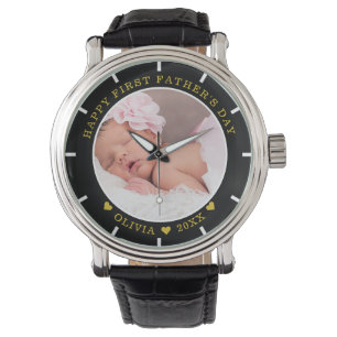 Montre Photo de première Fête des pères de Black and G