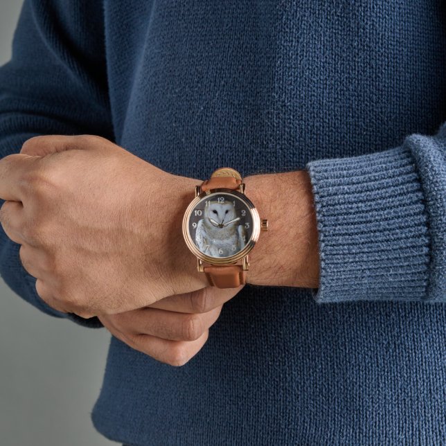 Montre Photo de Raptor de Chouette-Barne (Poignet)