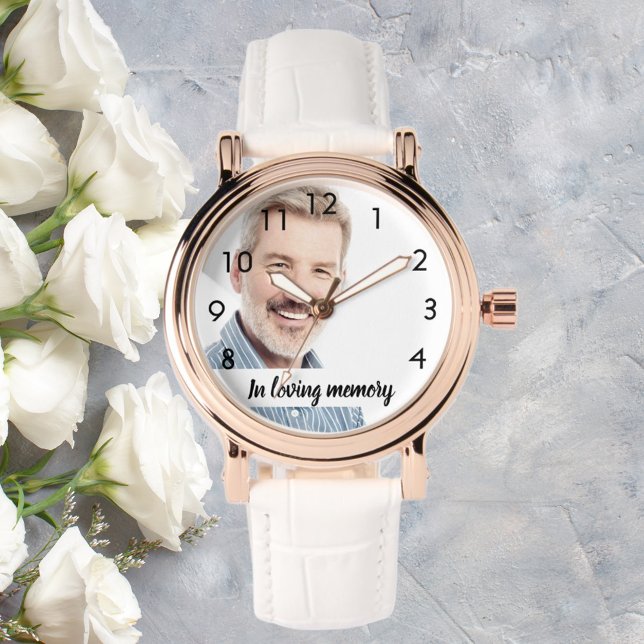 Montre Photo du mari commémoratif (Créateur téléchargé)