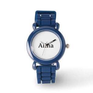 Montre photo en plastique pour enfants avec bracel