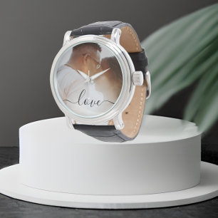 Montre Photo et texte personnalisés