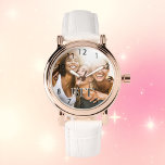 Montre Photo meilleurs amis BFF<br><div class="desc">Ajoutez votre photo préférée de vos meilleurs amis. Chiffres noirs. Texte : BFF Un grand gardien ou anniversaire,  cadeau de Noël pour vos amis.</div>