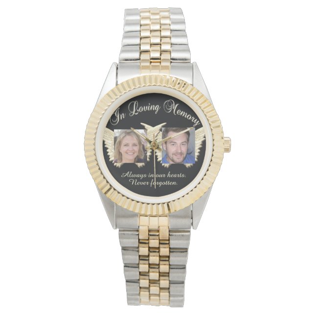 Montre Photo Memorial Custom Watch (devant)