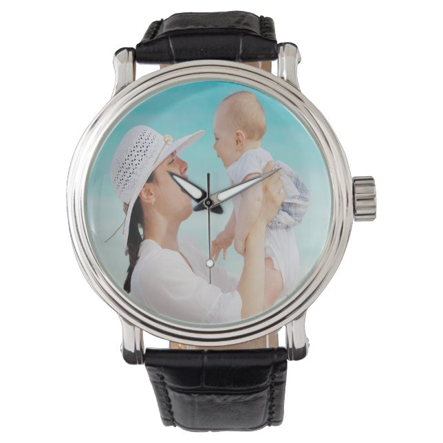 Montre Photo mère et bébé (devant)