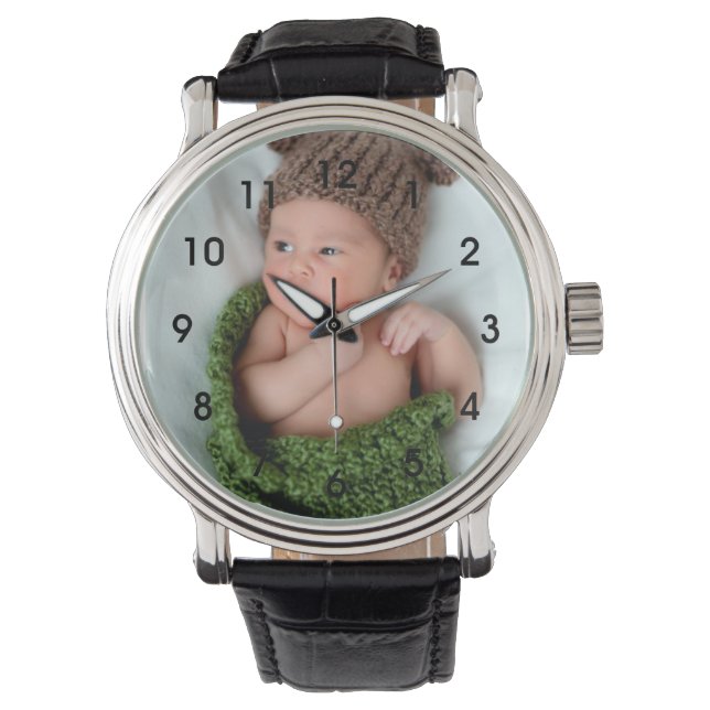 Montre photo personnalisée (devant)