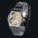 Montre Photo personnalisée<br><div class="desc">Téléchargez facilement votre propre photo sur cette grande montre. Vous pouvez modifier plus loin pour ajouter du texte etc - montres de Ricaso faire un grand cadeau de conservation pour vous-même ou d'autres.</div>
