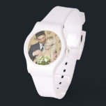 Montre Photo personnalisée<br><div class="desc">Téléchargez facilement votre propre photo sur cette grande montre. Vous pouvez modifier plus loin pour ajouter du texte etc - montres de Ricaso faire un grand cadeau de conservation pour vous-même ou d'autres.</div>