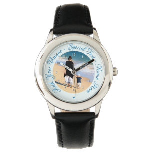 Montre photo personnalisée avec vos photos et text
