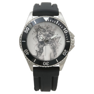 Montre Photo personnalisée et nom Sweat - shirt à capuche