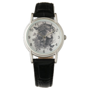 Montre Photo personnalisée Souvenirs Simple moderne femme