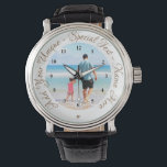 Montre Photo personnalisée Texte Regardez votre famille P<br><div class="desc">Montres photos et texte personnalisées - Votre propre design - Spécial - Famille personnalisée / Amis ou Cadeau de surveillance personnelle - Ajouter votre photo et texte - Redimensionner et déplacer ou ajouter des éléments - image / texte avec outil de personnalisation. Choisissez / ajoutez votre police / éléments préférés...</div>