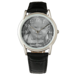 Montre Photo Watch, Personnalisation des cadeaux Papa