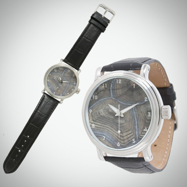 Montre Photographie de l'enfer de tortue vieillissante (Créateur téléchargé)