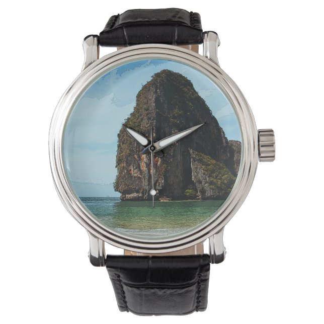 Montre Phra-Nang Krabi Thaïlande (devant)