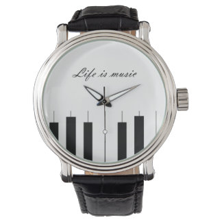 Montre Piano femme