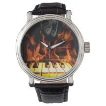Piano Hot avec Music Note Watch