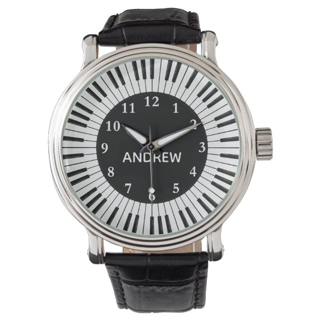 Montre Piano Keys Design Watch (devant)