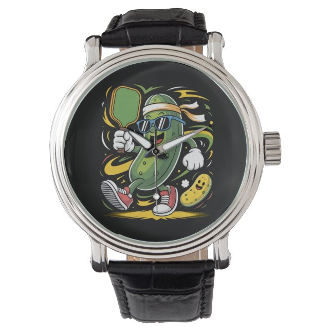 Montre Pickle Jouant au Pickleball (devant)