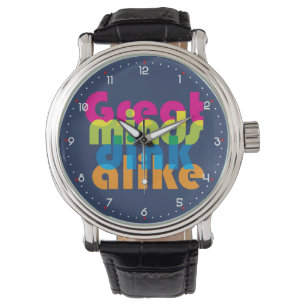 Montre Pickleball Les grands esprits se ressemblent