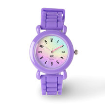 PickleKids™ Gradient Peace & Love Purple Watch