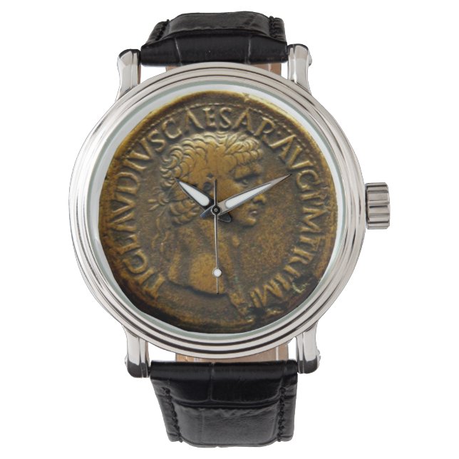 Montre Pièce de monnaie romaine (devant)