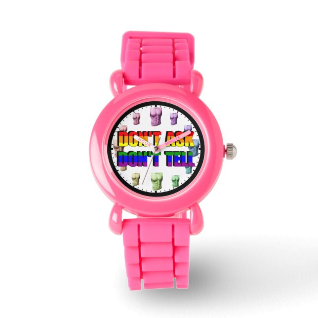 Montre Pièce de temps Ne demandez pas Ne dites pas (Recto)
