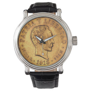 MONTRE PIÈCE D'OR CUBAINE
