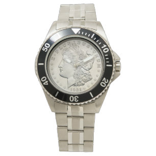 MONTRE PIÈCE EN ARGENT (REPRODUCTION)