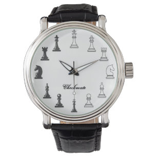 Montre Pièces d'échecs