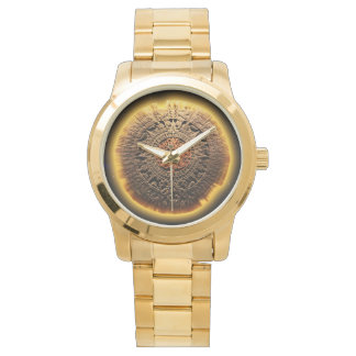 Montre Pierre calendrier aztèque